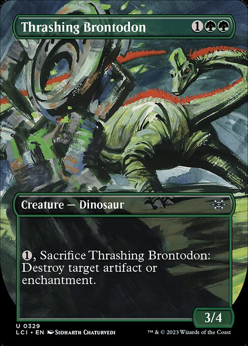 Thrashing Brontodon